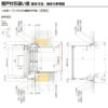 雨戸付引違い窓 半外付 18022 セレクトサッシＰＧ W1845×H2230 mm LIXIL テラス 2枚建 雨戸2枚 アルミサッシ アルミ窓 雨戸付 引違い ガラス リフォーム DIY 9枚目