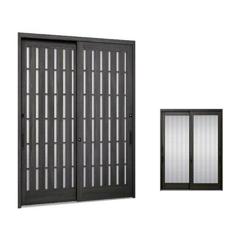 玄関引き戸JS 14P型 W164/169/187×H22 玄関引戸 2枚建 ランマなし LIXIL リクシル TOSTEM トステム 断熱 和風 玄関 ドア 引き戸 おしゃれ 交換 リフォーム DIY