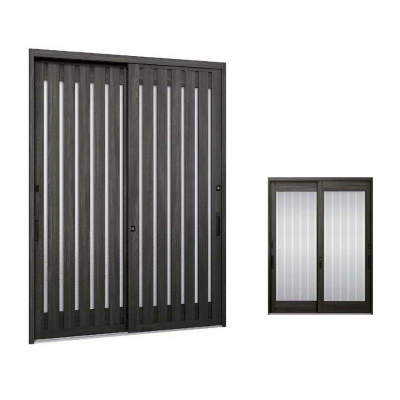 玄関引き戸JS 16P型 W164/169/187×H22 玄関引戸 2枚建 ランマなし