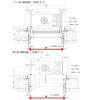 玄関引き戸JS 12P型 W164/169/187×H23 玄関引戸 2枚建 ランマ付 LIXIL リクシル TOSTEM トステム 断熱 和風 玄関 ドア 引き戸 おしゃれ 交換 リフォーム DIY 10枚目