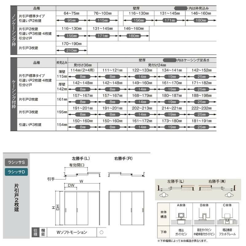 可動間仕切り 片引き戸 2枚建 引戸上吊方式 ラシッサS パネル 可動間仕切り 片引き戸 2枚建 引戸上吊方式 ラシッサS パネル