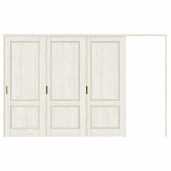 可動間仕切り 片引き戸 3枚建 引戸上吊方式 ラシッサS パネルタイプ LAY ノンケーシング枠 3220/3223 リクシル トステム 室内引き戸 引戸 リフォーム DIY