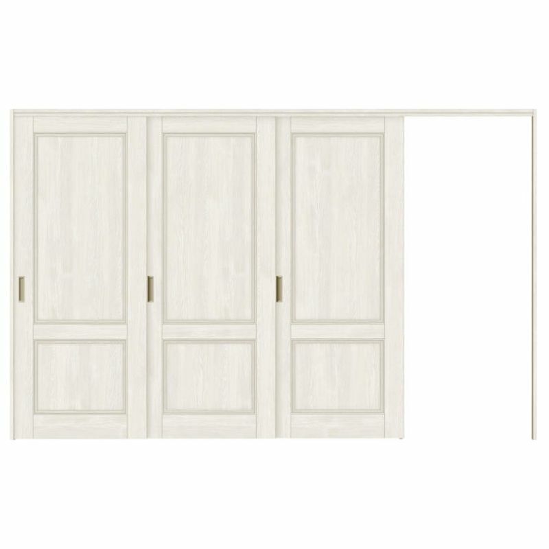 可動間仕切り 片引き戸 3枚建 引戸上吊方式 ラシッサS パネルタイプ LAY ノンケーシング枠 3220/3223 リクシル トステム 室内引き戸 引戸 リフォーム DIY