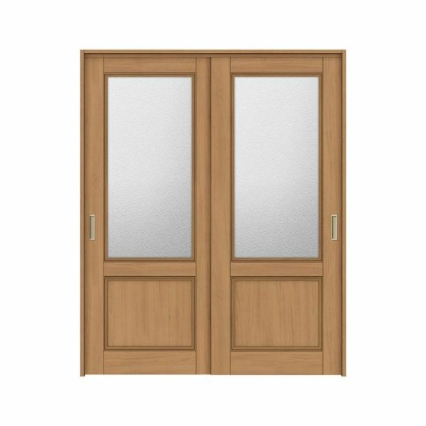 可動間仕切り 引き違い戸 2枚建 引戸上吊方式 ラシッサS ガラスタイプ LGY ケーシング付枠 1620/1623 リクシル トステム 室内引戸 引違い戸 リフォーム DIY