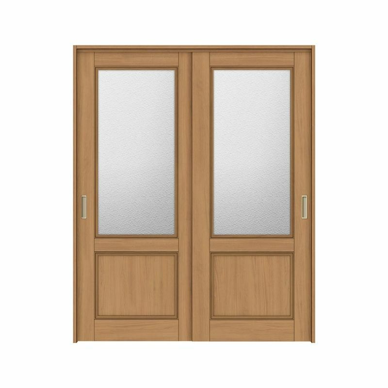 可動間仕切り 引き違い戸 2枚建 引戸上吊方式 ラシッサS ガラスタイプ LGY ケーシング付枠 1620/1623 リクシル トステム 室内引戸 引違い戸 リフォーム DIY