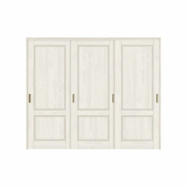 可動間仕切り 引き違い戸 3枚建 引戸上吊方式 ラシッサS パネルタイプ LAY ノンケーシング枠 2420/2423 リクシル トステム 室内引戸 引違い戸 リフォーム DIY