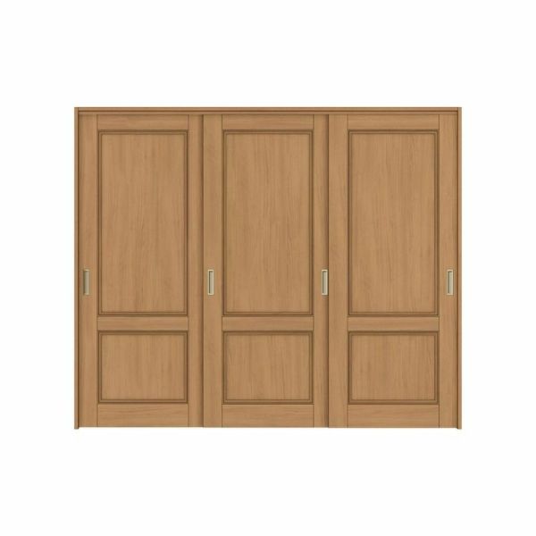 可動間仕切り 引き違い戸 3枚建 引戸上吊方式 ラシッサS パネルタイプ LAY ケーシング付枠 2420/2423 リクシル トステム 室内引戸 引違い戸 リフォーム DIY