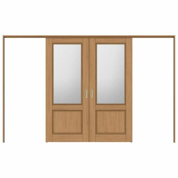 可動間仕切り 引き分け戸 引戸上吊方式 ラシッサS ガラスタイプ LGY ケーシング付枠 3220/3223 リクシル トステム 室内 引分け戸 ドア リフォーム DIY