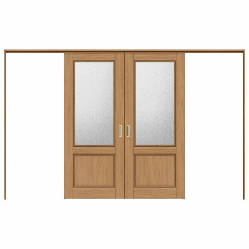 可動間仕切り 引き分け戸 引戸上吊方式 ラシッサS ガラスタイプ LGY ケーシング付枠 3220/3223 リクシル トステム 室内 引分け戸 ドア リフォーム DIY