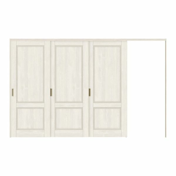 オーダーサイズ リクシル ラシッサＳ 可動間仕切り 引戸上吊方式 片引戸3枚建 ASMKT-LAY ノンケーシング枠 W2116～3916mm×Ｈ1750～2425mm