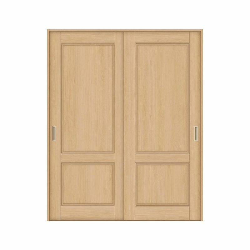 オーダーサイズ リクシル ラシッサＳ 可動間仕切り 上吊方式 引違い戸2枚建 ASMHH-LAY ケーシング付枠 W1092～1992mm×Ｈ1750～2425mm