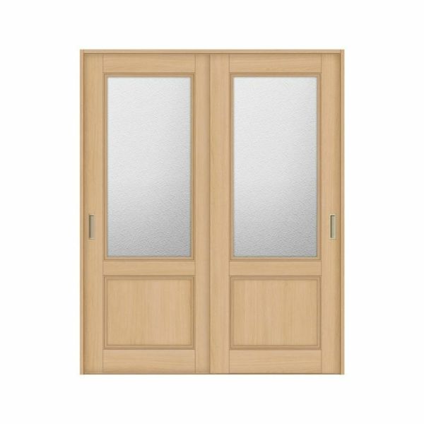 オーダーサイズ リクシル ラシッサＳ 可動間仕切り 上吊方式 引違い戸2枚建 ASMHH-LGY ケーシング付枠 W1092～1992mm×Ｈ1750～2425mm