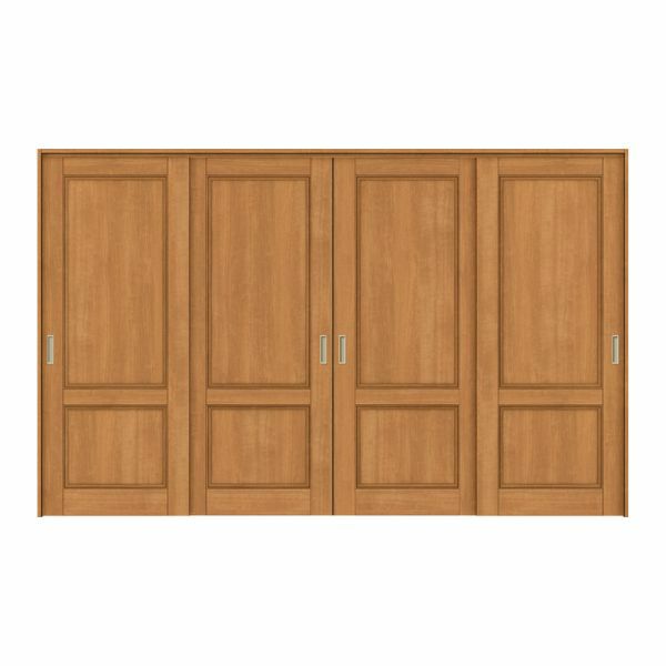 オーダーサイズ リクシル ラシッサＳ 可動間仕切り 上吊方式 引違い戸4枚建 ASMHF-LAY ノンケーシング枠 W2149～3949mm×Ｈ1750～2425mm