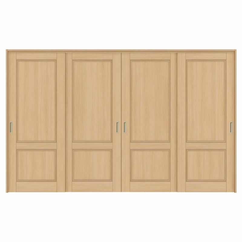 オーダーサイズ リクシル ラシッサＳ 可動間仕切り 上吊方式 引違い戸4枚建 ASMHF-LAY ケーシング付枠 W2149～3949mm×Ｈ1750～2425mm