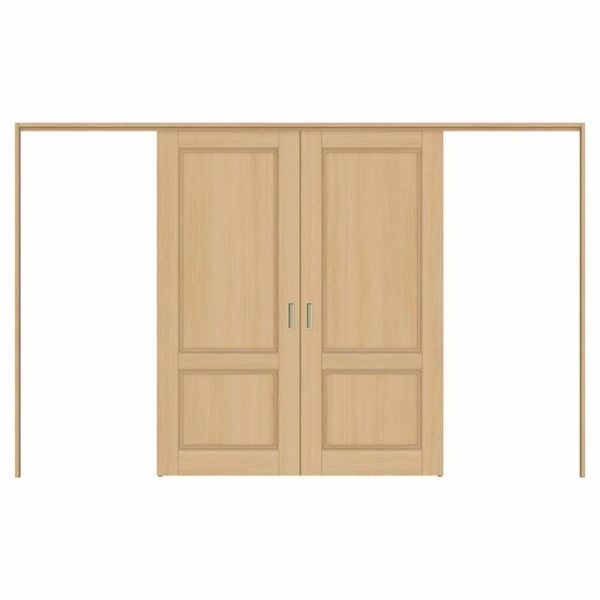 オーダーサイズ リクシル ラシッサＳ 可動間仕切り 上吊方式 引分け戸 ASMWH-LAY ケーシング付枠 W2149～3949mm×Ｈ1750～2425mm