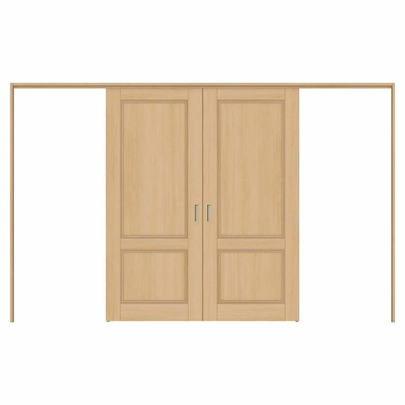 オーダーサイズ リクシル ラシッサＳ 可動間仕切り 上吊方式 引分け戸 ASMWH-LAY ケーシング付枠 W2149～3949mm×Ｈ1750～2425mm