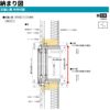 引違い窓 半外付 特注 W580～900×H370～570 mm フレミングＪ オーダーサイズ 単板ガラス YKKap 窓タイプ 樹脂アングル サッシ YKK 引き違い DIY 8枚目