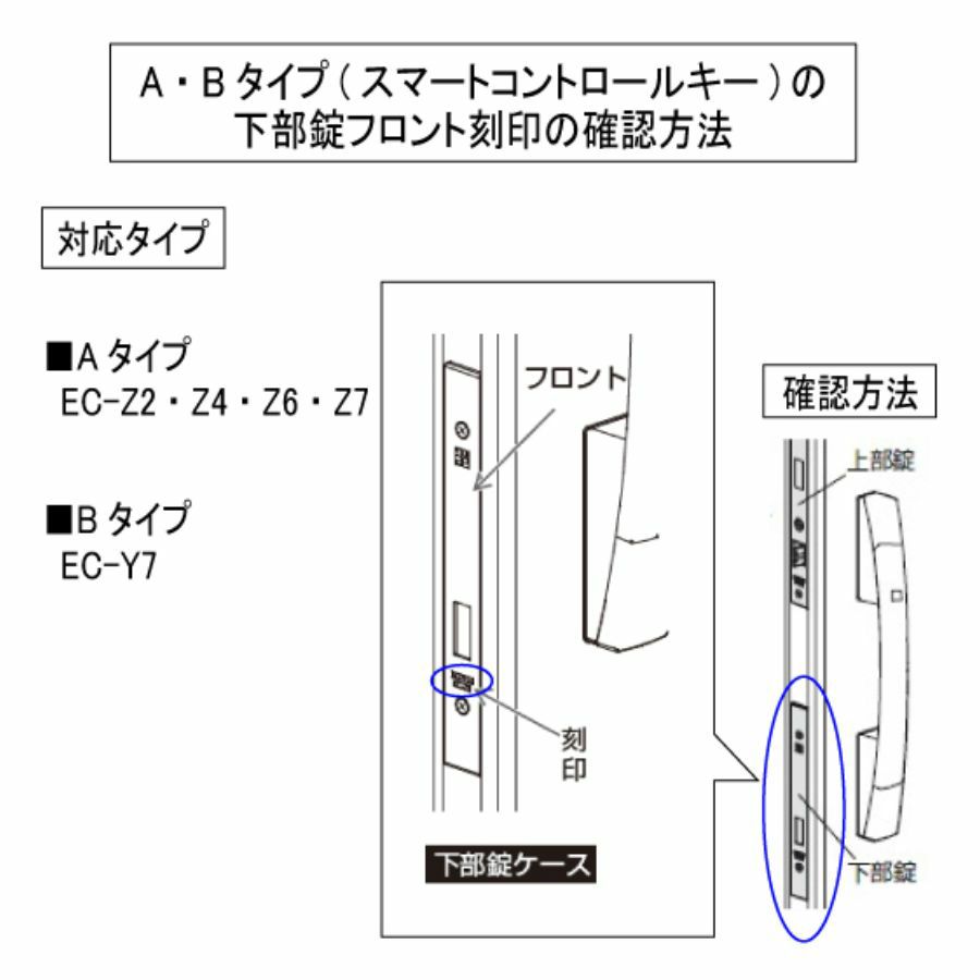 YKKAP 玄関ドア スマートコントロールキー用タグキー：追加用タグキー YSHHW-3K48193 アルミサッシ 3枚目