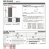 【オーダーサイズ 】室内引戸 Vレール方式 リクシル ラシッサD キナリモダン 片引戸2枚建 AKKD-LAA ノンケーシング枠 W1334～2954mm×H628～2425mm DIY 9枚目