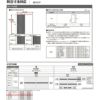 【オーダーサイズ 】室内引戸 Vレール方式 リクシル ラシッサD キナリモダン 片引戸3枚建 AKKT-LAA ノンケーシング枠 W1756～3916mm×H628～2425mm DIY 9枚目