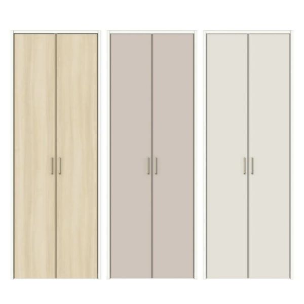 【オーダーサイズ 】クローゼット扉 ドア 両開き戸 ラシッサD キナリモダン LAA ケーシング付枠 標準タイプ W553～953mm×H1823～2023mm DIY