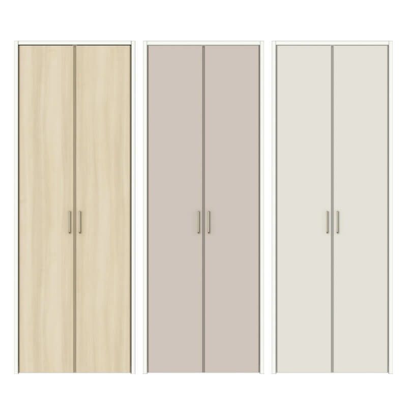 【オーダーサイズ 】クローゼット扉 ドア 両開き戸 ラシッサD キナリモダン LAA ケーシング付枠 標準タイプ W954～1653mm×H1823～2023mm DIY