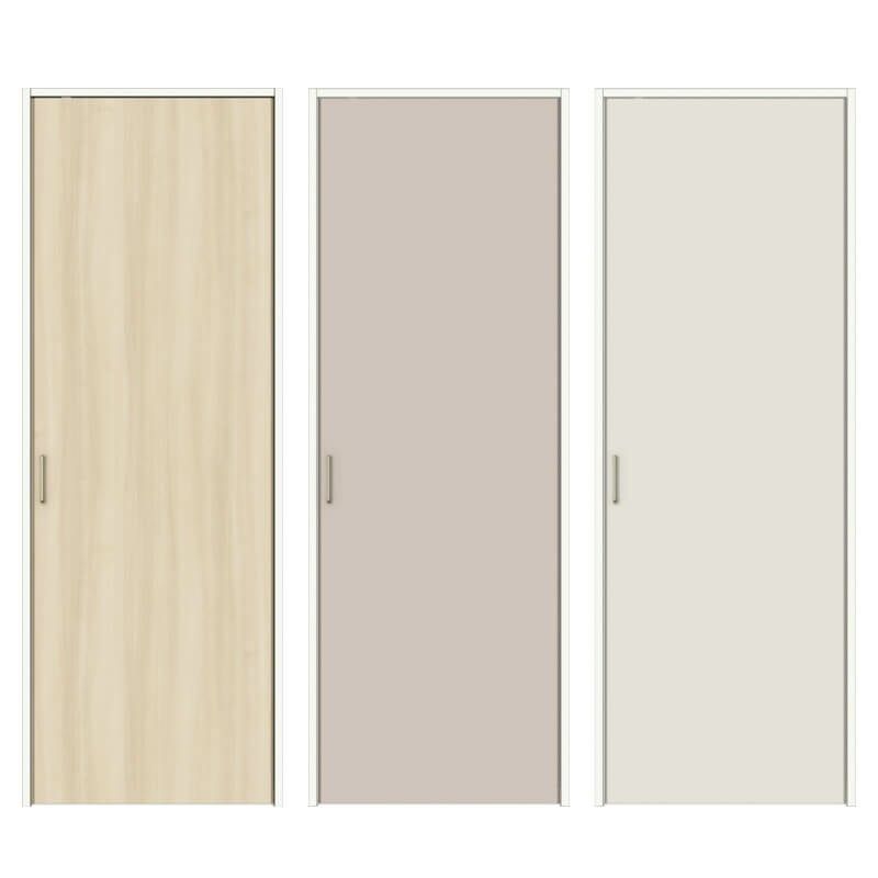 【オーダーサイズ 】クローゼット扉 ドア 片開き戸 ラシッサD キナリモダン LAA ノンケーシング枠 標準タイプ W302～619mm×H1823～2430mm DIY