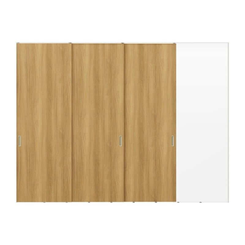 室内引戸 片引戸 3枚建 上吊方式 ライン枠 ラフィス RAA  3224 リクシル LIXIL Raffis 建具 リフォーム