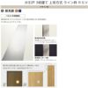 室内引戸 片引戸 3枚建 上吊方式 ライン枠 ラフィス RGV アクリル系パネル 3224 リクシル LIXIL Raffis 建具 リフォーム 8枚目