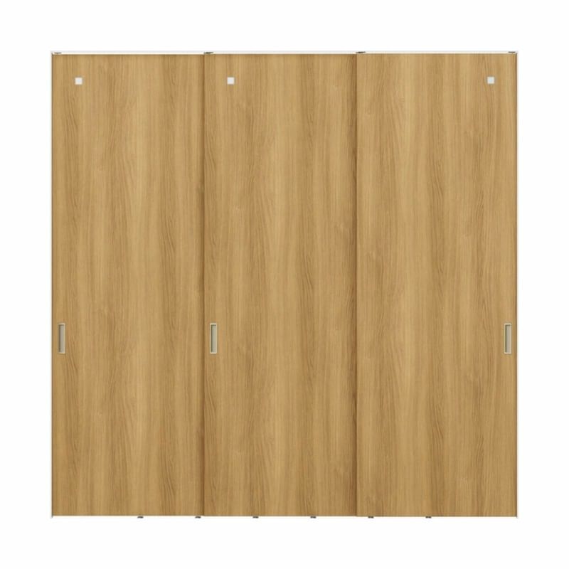 室内引戸 引違い戸3枚建 上吊方式 ライン枠 ラフィス RGX アクリル系パネル 2424 リクシル LIXIL Raffis 建具 交換 リフォーム DIY