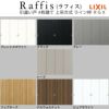 室内引戸 引違い戸4枚建 上吊方式 ライン枠 ラフィス RGX アクリル系パネル 3224 リクシル LIXIL Raffis 建具 交換 リフォーム DIY 3枚目