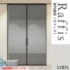 室内引戸 引分け戸 上吊方式 ライン枠 ラフィス RZA アルミガラス 3224 リクシル LIXIL Raffis 建具 交換 リフォーム DIY