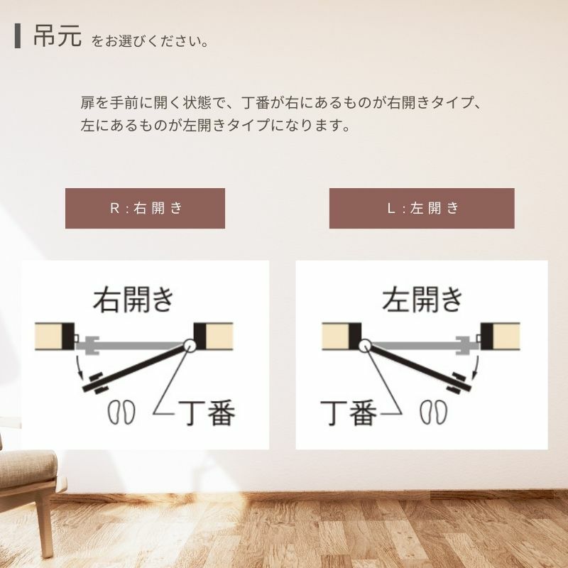 大建工業 ダイケン ハピアU0デザイン 音配慮ドア 居室タイプ片