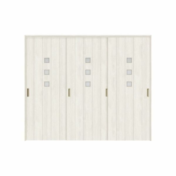 可動間仕切り LIXIL 室内引戸 上吊方式 引違い戸3枚建 ラシッサS