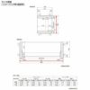 リクシル 室内窓 ラシッサS LGA ノンケーシング枠 0704 W780×H401mm ランマ用窓 LIXIL トステム 室内用サッシ 窓 建具 リフォーム DIY 6枚目