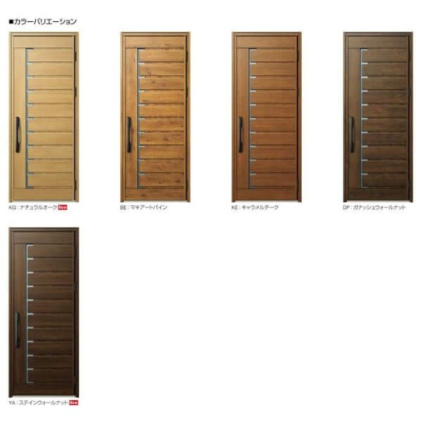 玄関ドア YKKap Venato D30 N02 片開きドア スマートコントロールキー W922×H2330mm D4/D2仕様 YKK 断熱玄関ドア ヴェナート 新設 おしゃれ リフォーム 2枚目
