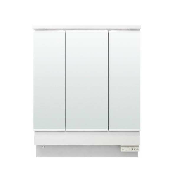 ピアラ ミラーキャビネット 間口W900mm MAR3-903KXJU 3面鏡 スリムLED スマートポケット付全収納 全高1900mm用 くもり止めコート付