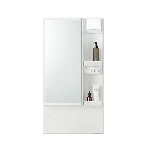 ピアラ ミラーキャビネット 間口W500mm MAR3-501TXJ 1面鏡 電球形LED 鏡裏収納付 全高1900mm用 くもり止めなし 洗面台 リクシル LIXIL INAX イナックス