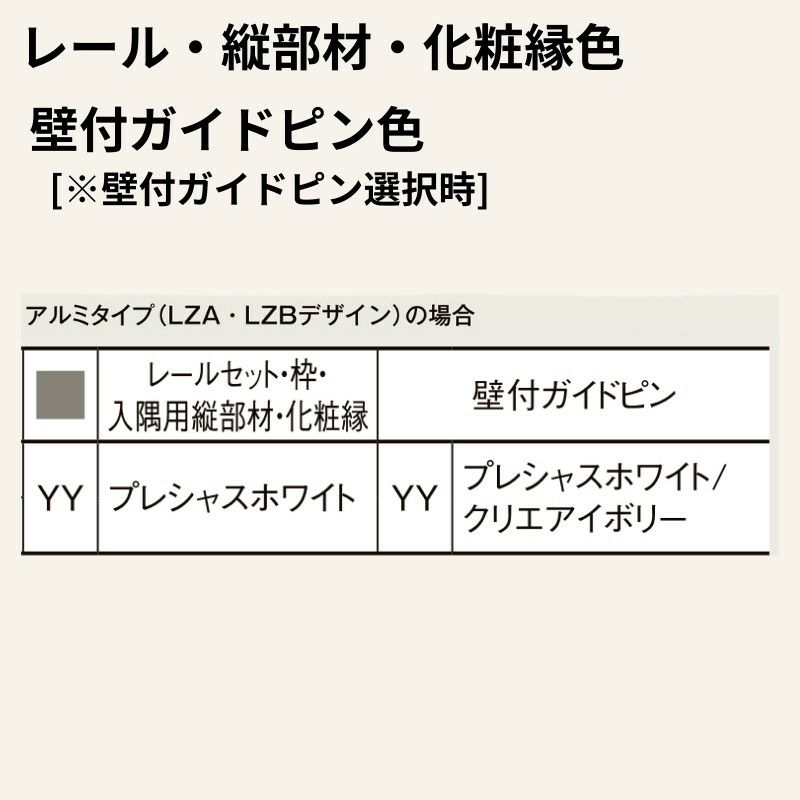 オーダーサイズ リクシル アウトセット引き戸 アルミタイプ 片