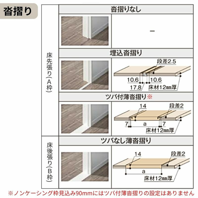 トイレドア 特注 オーダーサイズ ラシッサS LYB ケーシング付枠 W597~957×H1740～2425mm リクシル LIXIL 明かり窓付 錠付き 屋内 オーダー 建具 ドア 木製 おしゃれ 室内ドア 交換 リフォーム DIY 【リフォームおたすけDIY】 7枚目