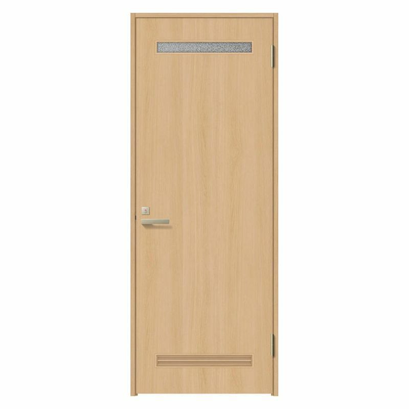 トイレドア 特注 オーダーサイズ ラシッサS LYA ケーシング付枠 W597~957×H1740～2425mm リクシル LIXIL 明かり窓付 錠付き 屋内 オーダー 建具 ドア 木製 おしゃれ 室内ドア 交換 リフォーム DIY 【リフォームおたすけDIY】