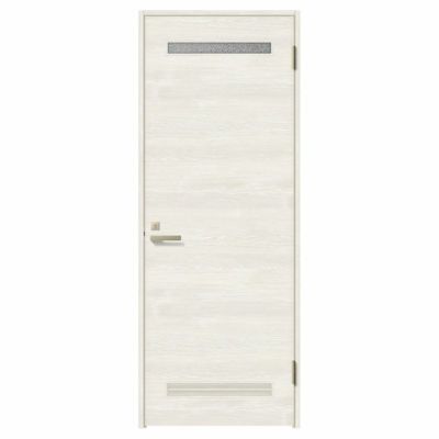 トイレドア 特注 オーダーサイズ ラシッサS LYB ノンケーシング枠 W597~957×H1740～2425mm リクシル LIXIL 明かり窓付 錠付き 屋内 オーダー 建具 ドア 木製 おしゃれ 室内ドア 交換 リフォーム DIY 【リフォームおたすけDIY】