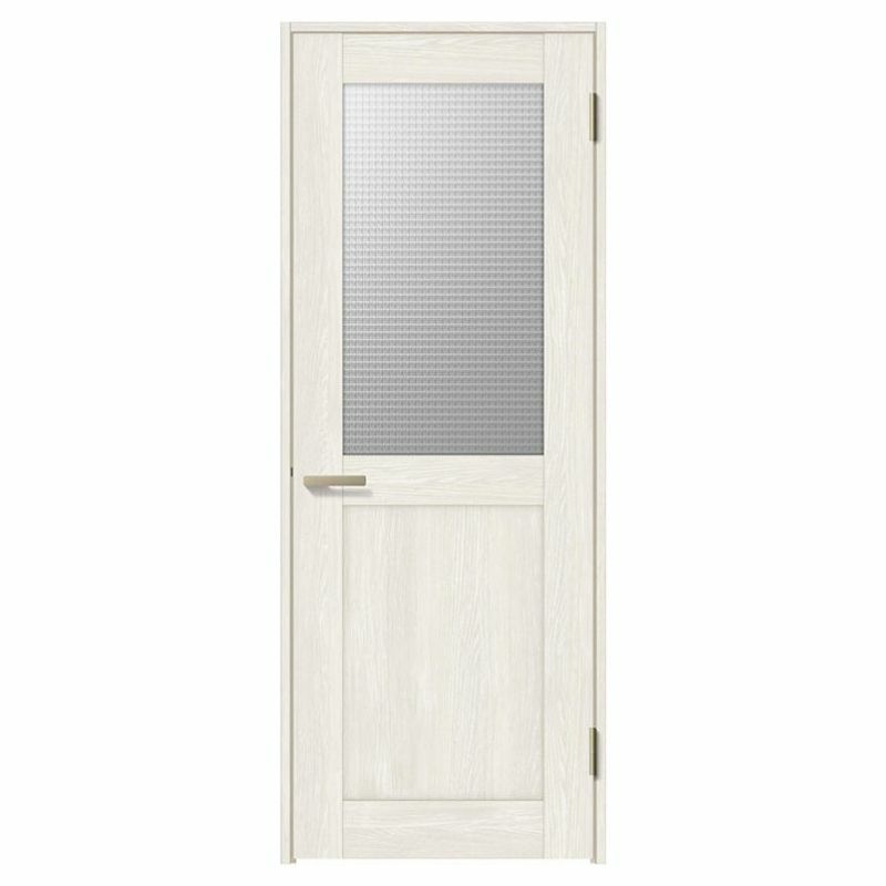 室内ドア 特注 オーダーサイズ ラシッサS 標準ドア LGH ノンケーシング枠 W597～957×H1740～2425mm ガラス入りドア 錠付き/錠なし リクシル LIXIL 屋内 オーダー 建具 ドア 木製 おしゃれ 室内ドア 交換 リフォーム DIY 【リフォームおたすけDIY】