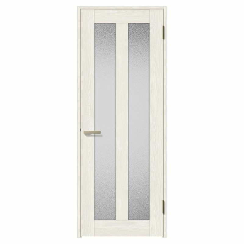 室内ドア 特注 オーダーサイズ ラシッサS 標準ドア LGG ノンケーシング枠 W597～957×H1740～2425mm ガラス入りドア 錠付き/錠なし リクシル LIXIL 屋内 オーダー 建具 ドア 木製 おしゃれ 室内ドア 交換 リフォーム DIY 【リフォームおたすけDIY】