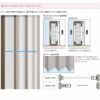 しまえるんですα 交換用網セット 片開き用(片引き) 両側収納コネクタ Aw500～940×Ah2031～2060mm 呼称コード:94206(網戸本体サイズではありません) 2枚目