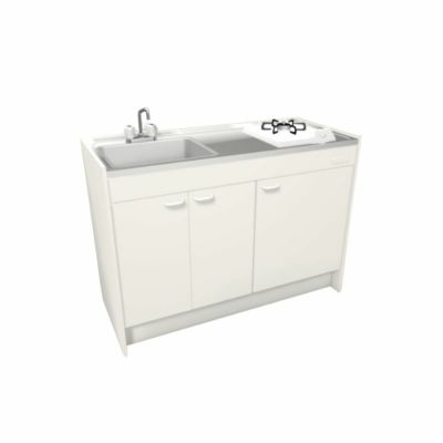 ミニキッチン LIXIL（リクシル） ミニキッチン 間口105cm ハーフユニット 冷蔵庫