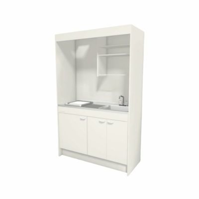 ミニキッチン 間口90cm フルユニット 扉タイプ IHヒーター200V