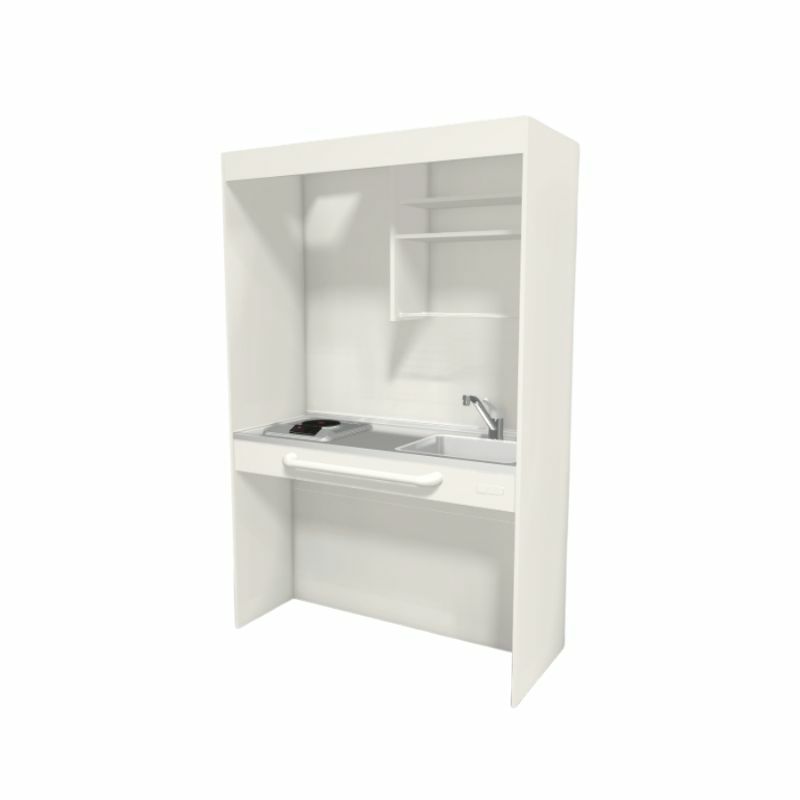 LIXIL ミニキッチン オープンタイプ フルユニット 間口90cm(900mm) 電気コンロ100V DMK09LG(W/N)(D)(1/2)A100(R/L) コンパクトキッチン 流し台 リフォーム