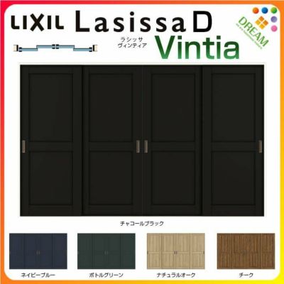 可動間仕切り 引き違い戸 4枚建 引戸上吊方式 ラシッサ D ヴィンティア LAH ケーシング付枠 3220/3223 リクシル トステム 室内引き戸 上吊り 引違い戸 LIXIL/TOSTEM リビング建材 室内建具 居室ドア 戸 扉 リフォーム DIY