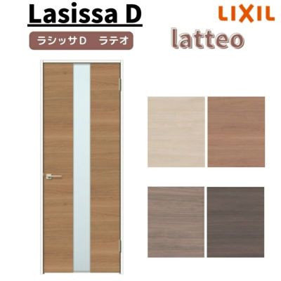 室内ドア ラシッサD ラテオ 標準ドア LGM ケーシング付枠 05520/0620/06520/0720/0820/0920 ガラス入りドア 錠付き/錠なし リクシル LIXIL 屋内 セミオーダー 建具 ドア 木製 おしゃれ 室内ドア 交換 リフォーム DIY 【リフォームおたすけDIY】